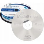 MediaRange BD-R 50GB 6x, spindle, 10ks (MR507) – Zbozi.Blesk.cz