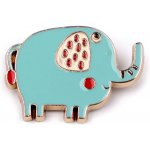 Prima-obchod brož pes slon liška 1 mint slon 105925 – Zboží Dáma