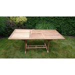 Nábytek Texim Bali hranatý teakový rozkládací stůl – Sleviste.cz
