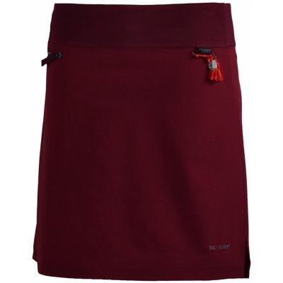 Skhoop funkční sukně s vnitřními šortkami Outdoor Skort henna red – Zboží Dáma