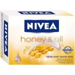 Nivea Honey & Oil krémové mýdlo 100 g – Zboží Dáma