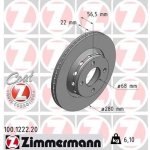 Brzdový kotouč ZIMMERMANN 100.1222.20
