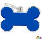 My Family Známka Basic Hand made kost modrá – Zboží Mobilmania