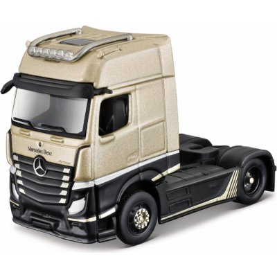 Maisto Custom Rigs-Mercedes-Benz Actros 1851 zlato-černá 1:64 – Zbozi.Blesk.cz