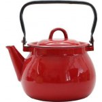Belis Sfinx Smaltovaný čajník červený 2,5l – Zboží Dáma
