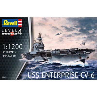 Revell USS Enterprise 05824 1:1200 – Zboží Mobilmania