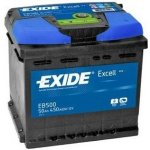 Exide Excell 12V 50Ah 450A EB500 – Hledejceny.cz