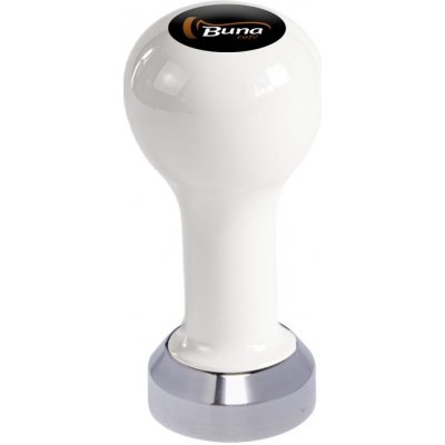 Buna Café Tamper kov bílý TP, nerez mat, plochý 41 mm – Hledejceny.cz