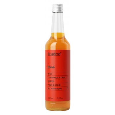 Sirupárna Domácí Dýňový Sirup 0,5 l – Hledejceny.cz