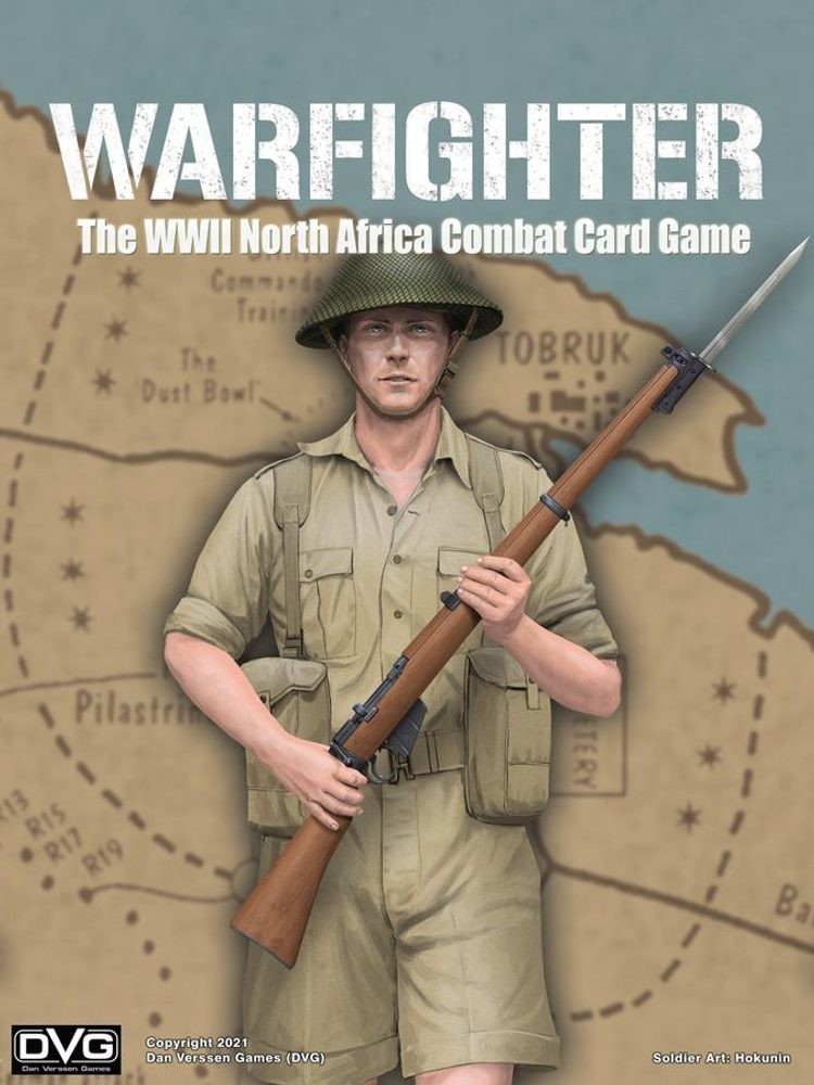 Dan Verseen Games Warfighter: The WWII North African Combat Card Game