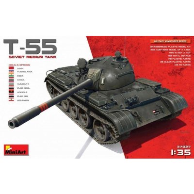 T-55 Soviet Medium Tank 1:35