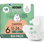 Moomin Baby 6 Maxi 12-24 kg 51 ks – Hledejceny.cz