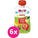 HiPP BIO Jablko-Banán-Jahoda 6 x 100 g – Hledejceny.cz