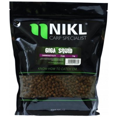 Karel Nikl Pelety Giga Squid 1kg 3mm – Hledejceny.cz