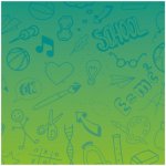 OxyBag Ubrus do výtvarné výchovy Ombre boy 7-50126 – Zboží Dáma