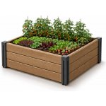 PROSPERPLAST Vyvýšený záhon BASE PLANT 61,8 cm, naturo ECO – Hledejceny.cz