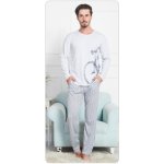 Velké kolo pyžamo dlouhé šedé – Zboží Dáma