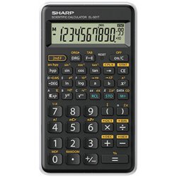 Sharp kalkulačka EL-501TWH černá