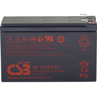 CSB HR1234WF2 12V 8.4Ah – Zboží Mobilmania