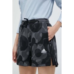 adidas kraťasy dámské vzorované medium waist černá