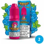 Kurwa Collection Blueberry Blue Sour Raspberry 10 ml 20 mg – Zboží Dáma