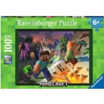 Ravensburger Minecraft Monstra z Minecraftu 100 dílků – Zboží Dáma