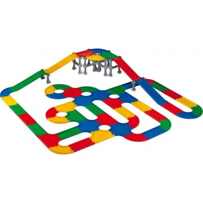 Wader Mosty a silnice 3D plast v krabici 58 x 39 cm – Hledejceny.cz