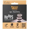 Tvrzené sklo pro mobilní telefony PanzerGlass HOOPS Camera Protector - růžový hliník, Apple iPhone 15/15 Plus 1192