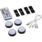 LED ambientní odsvětlení vnitřní RGB, IR , 4 světla | Zboží Auto