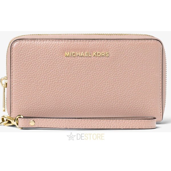 Pouzdro a kryt na mobilní telefon Pouzdro Michael Kors Mercer Large Leather Smartphone Wristlet Ballet