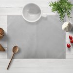 Biante Sametové prostírání Velvet Premium SVP-027 Světle šedé 35x45cm – Zboží Dáma