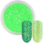 Rossart Neonově zelený třpytivý prášek 0,4 mm 3 ml – Hledejceny.cz