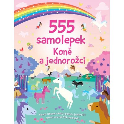555 samolepek Koně a jednorožci – Zboží Dáma