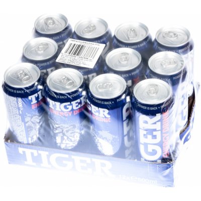 Tiger Energy drink 500ml – Zboží Mobilmania