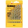 Vrták DeWALT Sada vrtáků do kovu HSS-G / 1, 2, 3, 4, 5, 6, 7, 8, 9, 10 mm / (10 ks) DT5921