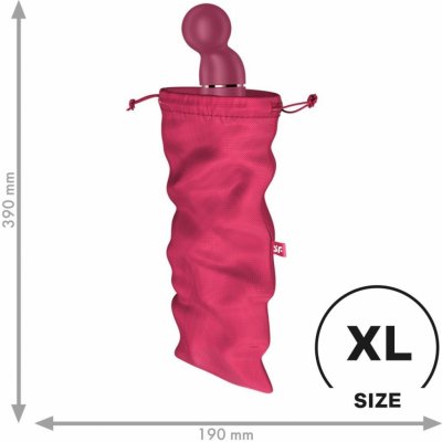 Satisfyer Treasure Bag XL růžová – Zboží Mobilmania