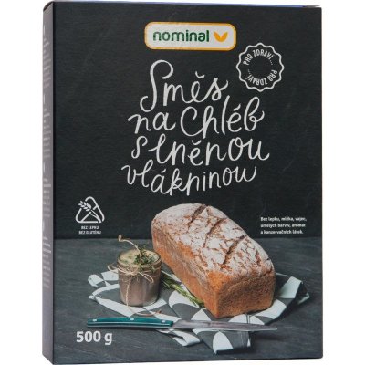 Nominal Směs na chléb s lněnou vlákninou Bez lepku 0,5 kg