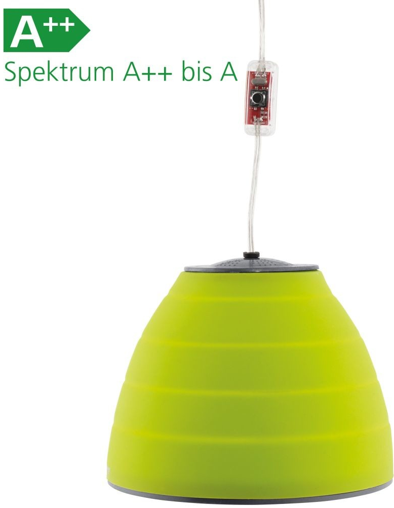 Outwell Orion Lux lime green lampa
