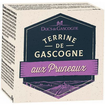 Ducs de Gascogne Gaskoňská terina se švestkami 65 g – Zboží Dáma