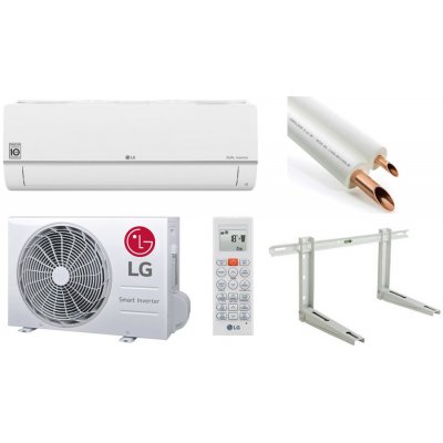 LG Standard Plus 2,5 kW, předizolované Cu potrubí, konzole – Sleviste.cz