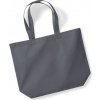 Nákupní taška a košík Westford Mill Maxi nákupní taška WM125 Graphite Grey 35x39x13,5 cm