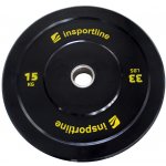Insportline Gumový kotouč Bumper Plate Lite 15 kg 50 mm – Hledejceny.cz
