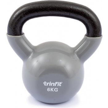 TRINFIT Kettlebell kov / vinyl 6 kg