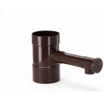 Garden Line Sběrač dešťové vody 100 mm hnědý – Sleviste.cz