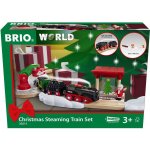 Brio WORLD 36014 Vánoční vlaková sada s parní lokomotivou na baterie – Zboží Mobilmania