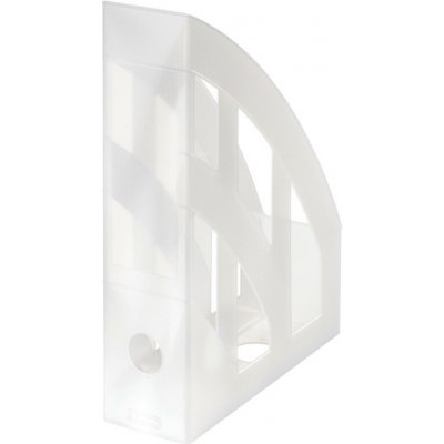 Herlitz Stojan na spisy Herlitz - bílá / transparentní 66910 – Zboží Živě