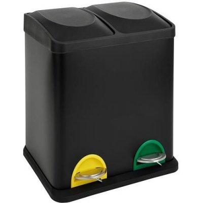 Toro KOŠ NA TŘÍDĚNÝ ODPAD, NEREZ ČERNÝ, 30 L – Zbozi.Blesk.cz
