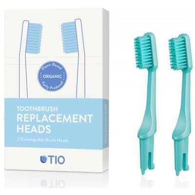 TIO náhradní hlavice ultra soft tyrkysově zelená 2 ks – Zboží Dáma