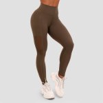 GymBeam dámské legíny Mesh Panel olive – Sleviste.cz