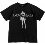 Lady Gaga tričko The Fame Black pánské – Zboží Mobilmania